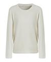 Falke Cotton Crew Neck Strickpullover Damen - off-white (2040)