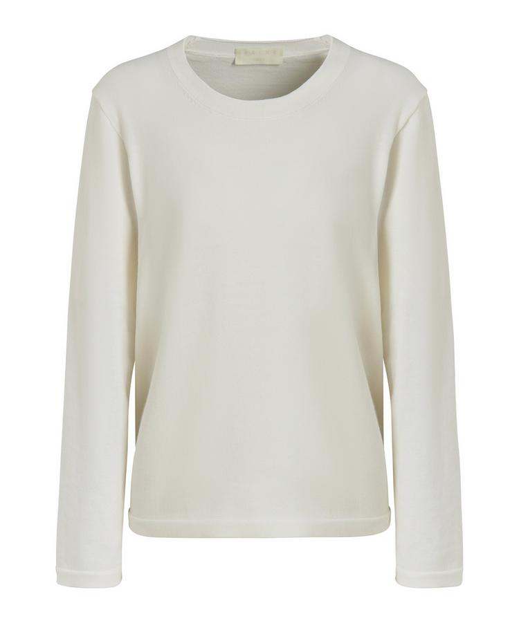Falke Falke Cotton Crew Neck Strickpullover Damen - off-white (2040) - 0 | SportScheck