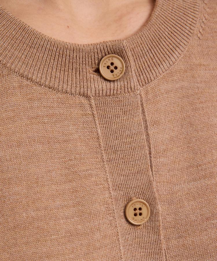 Falke Falke Merino X-fine Cardigan Strickpullover Damen - camel (5038) - 2 | SportScheck