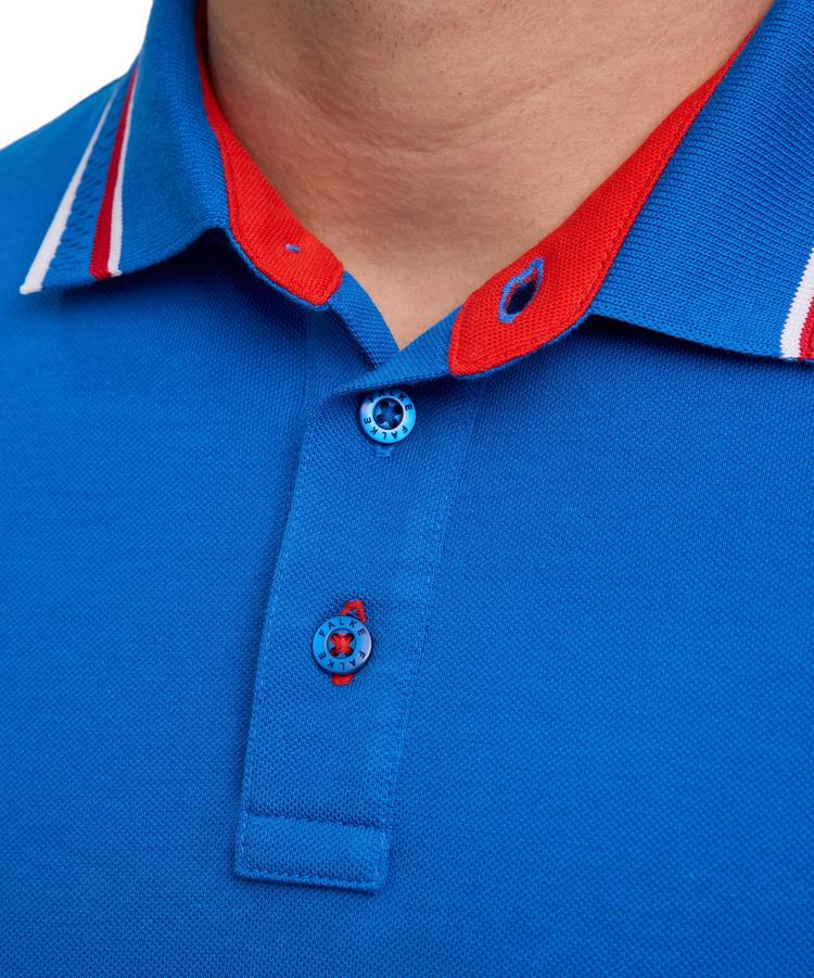 Falke Falke Poloshirt Herren - very blue (6798) - 3 | SportScheck