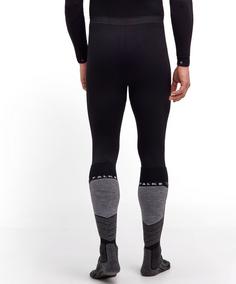 Rückansicht von Falke MW Long Tights m Tights Herren black (3000)