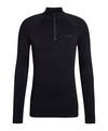 Falke MW Zip Shirt Tight m Funktionsshirt Herren - black (3000)