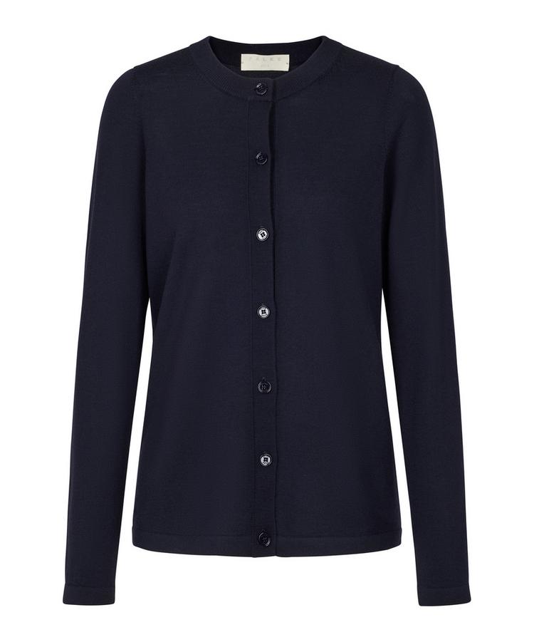 Falke Falke Merino X-fine Cardigan Strickpullover Damen - night sky (6437) - 0 | SportScheck