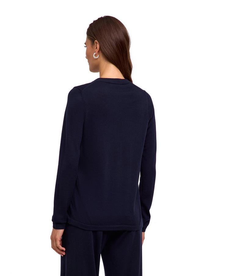 Falke Falke Merino X-fine Cardigan Strickpullover Damen - night sky (6437) - 0 | SportScheck