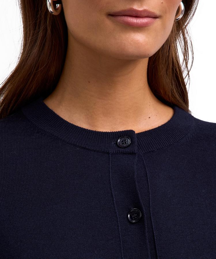 Falke Falke Merino X-fine Cardigan Strickpullover Damen - night sky (6437) - 2 | SportScheck
