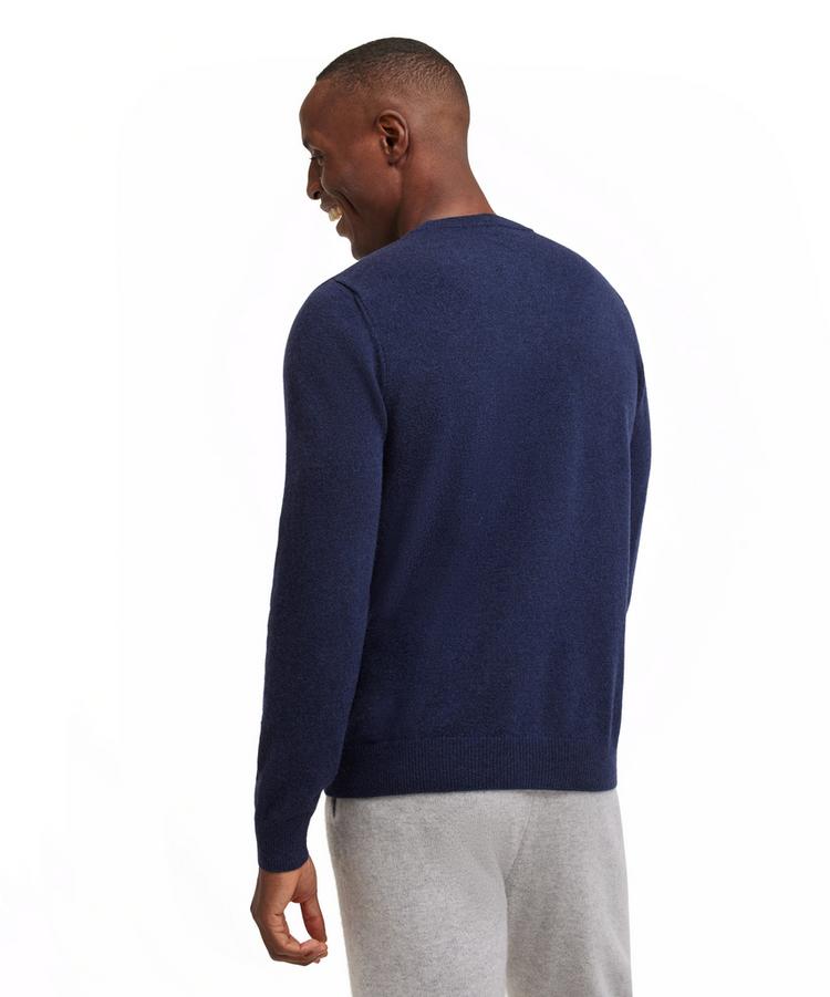 Falke Falke Lambswool Crew Neck Strickpullover Herren - space blue (6116) - 0 | SportScheck