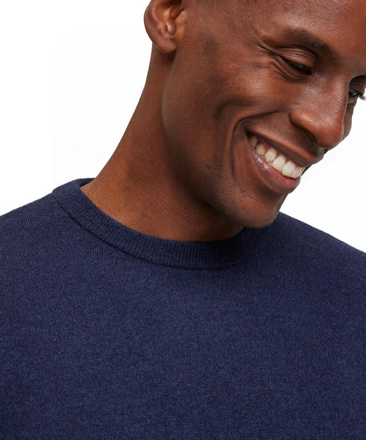 Falke Falke Lambswool Crew Neck Strickpullover Herren - space blue (6116) - 3 | SportScheck