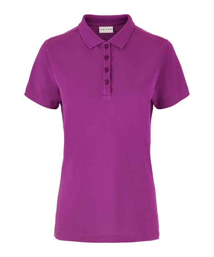 Falke Falke Pima Piqu&eacute; Polo Poloshirt Damen - ultraviolet (8295) - 0 | SportScheck