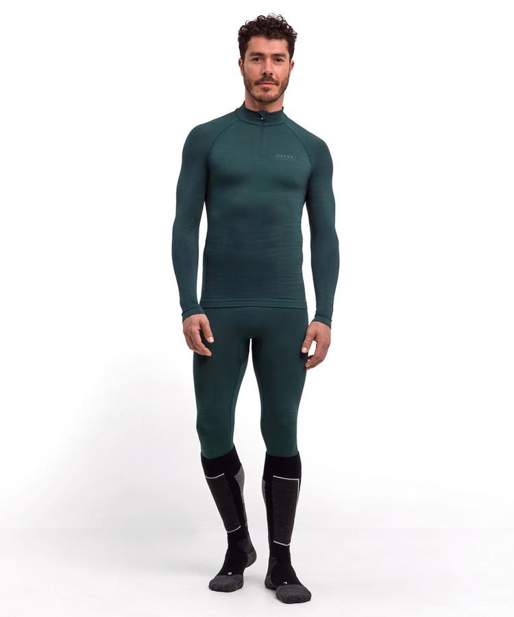 Falke Falke MW Zip Shirt Tight m Funktionsshirt Herren - holly (7385) - 1 | SportScheck