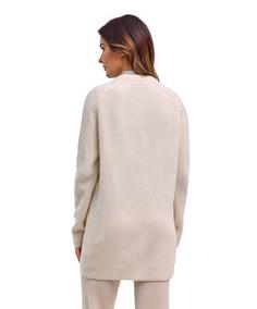 Rückansicht von Falke Strickpullover Damen off-white (2040)