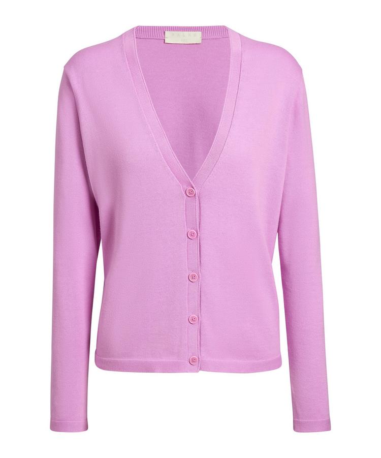 Falke Falke Cotton Cardigan Strickpullover Damen - orchid (8621) - 0 | SportScheck