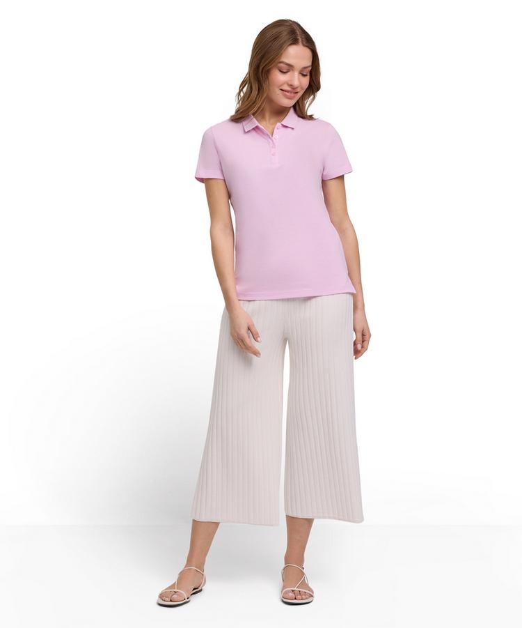 Falke Falke Pima Piqu&eacute; Polo Poloshirt Damen - sporty-rose (8393) - 1 | SportScheck