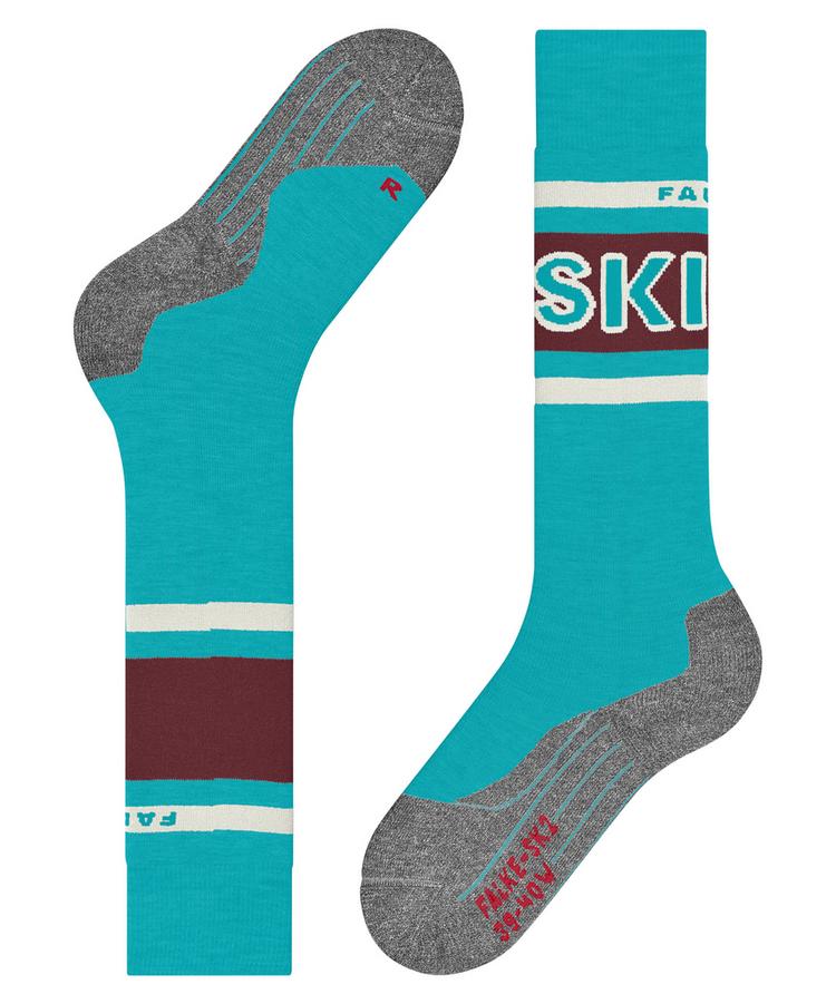 Falke Falke SK2 Intermediate Socken Damen - peacock blue (6536) - 3 | SportScheck