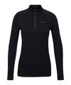 Falke MW Zip Shirt Tight w Langarmshirt Damen - black (3000)