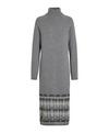 Falke Jacquard Dress Kleid Damen - m.grey mel (3530)