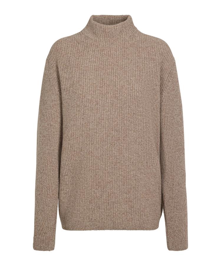 Falke Falke Mock-neck Strickpullover Damen - sand (4320) - 0 | SportScheck