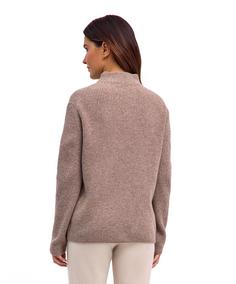 Rückansicht von Falke Strickpullover Damen sand (4320)