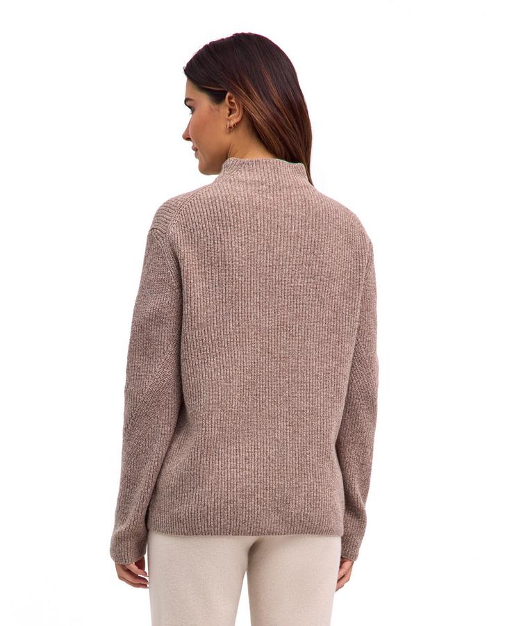 Falke Falke Mock-neck Strickpullover Damen - sand (4320) - 0 | SportScheck
