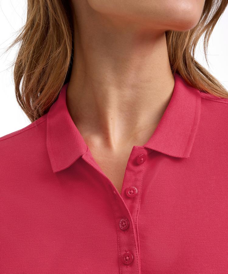 Falke Falke Pima Piqu&eacute; Polo Poloshirt Damen - fuchsia (8856) - 1 | SportScheck