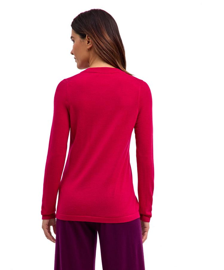 Falke Falke Merino X-fine Cardigan Strickpullover Damen - magenta (8046) - 0 | SportScheck