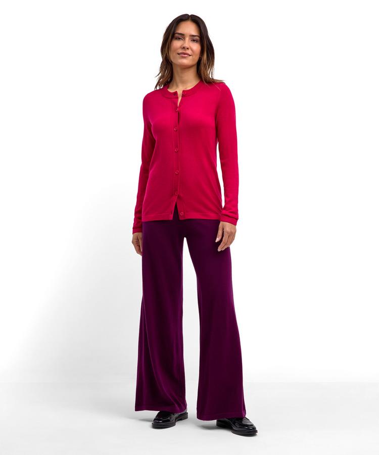 Falke Falke Merino X-fine Cardigan Strickpullover Damen - magenta (8046) - 1 | SportScheck