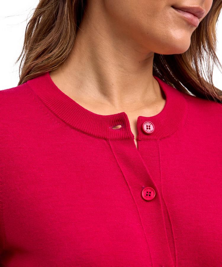 Falke Falke Merino X-fine Cardigan Strickpullover Damen - magenta (8046) - 2 | SportScheck