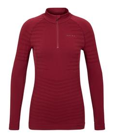 Falke MW Zip Shirt Tight w Langarmshirt Damen merlot (8117)