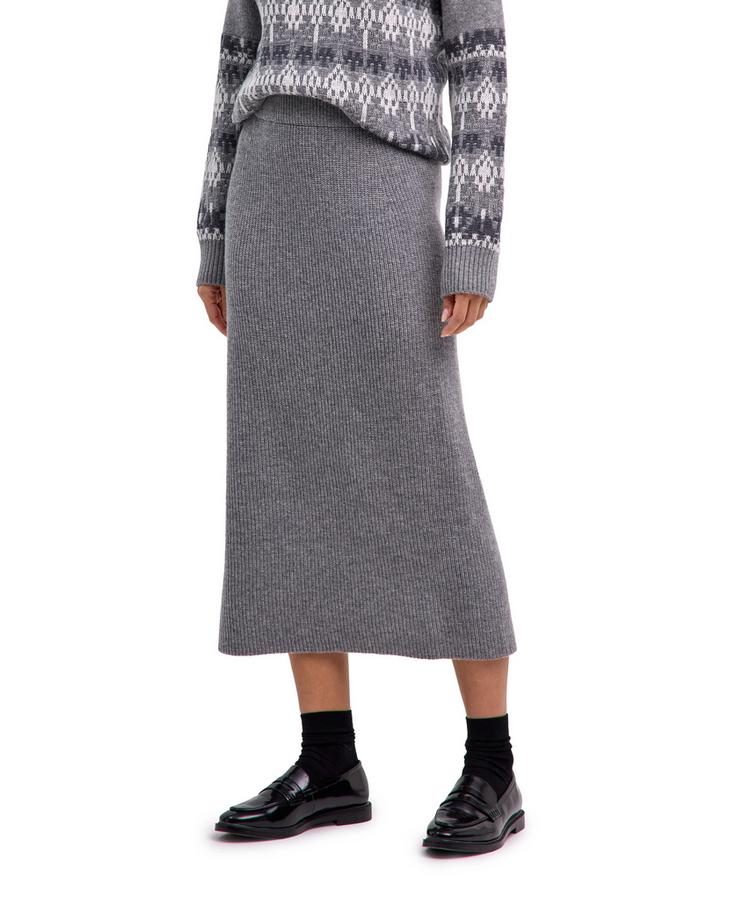 Falke Falke Midi-Skirt Hosenrock Damen - m.grey mel (3530) - 0 | SportScheck