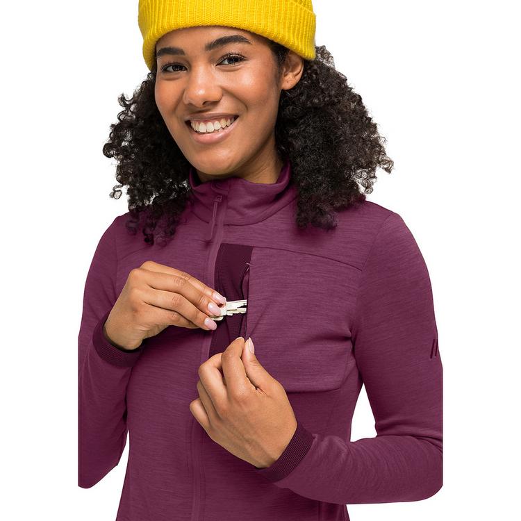 Maier Sports Maier Sports Skutvik Softshelljacke Damen - Pflaume - 1 | SportScheck