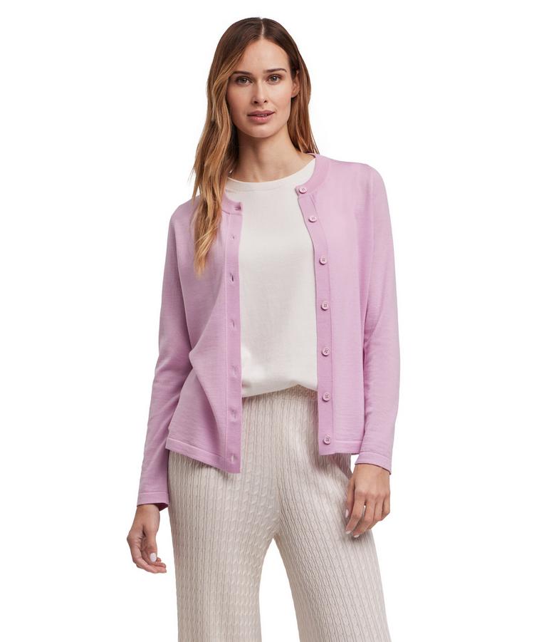 Falke Falke Merino X-fine Cardigan Strickpullover Damen - rose water (8287) - 0 | SportScheck