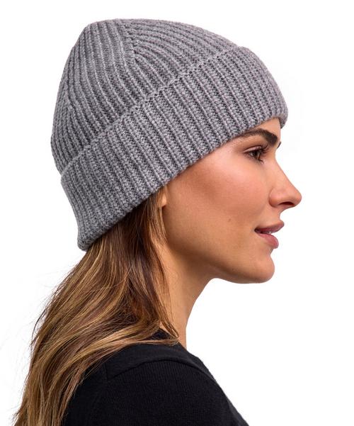 Rückansicht von Falke Beanie m.grey mel (3530)