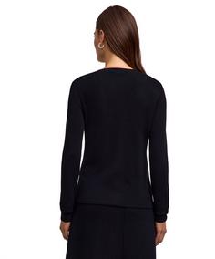 Rückansicht von Falke Strickpullover Damen black (3000)