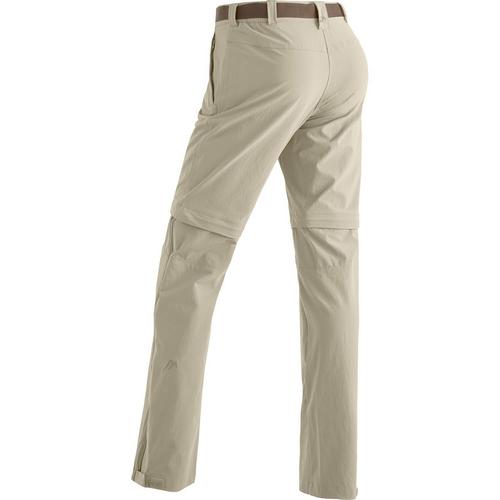 Rückansicht von Maier Sports Nata Funktionsshorts Damen Braun