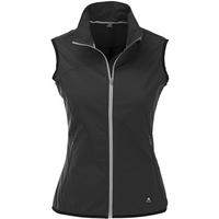 Maul Sport Piz Pal&uuml; Outdoorweste Damen - Schwarz