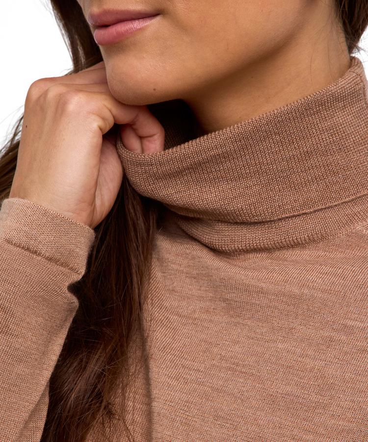 Falke Falke Strickpullover Damen - camel (5038) - 3 | SportScheck