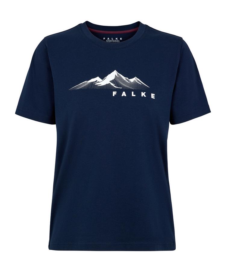 Falke Falke TK Tee Graphic w T-Shirt Damen - space blue (6116) - 0 | SportScheck
