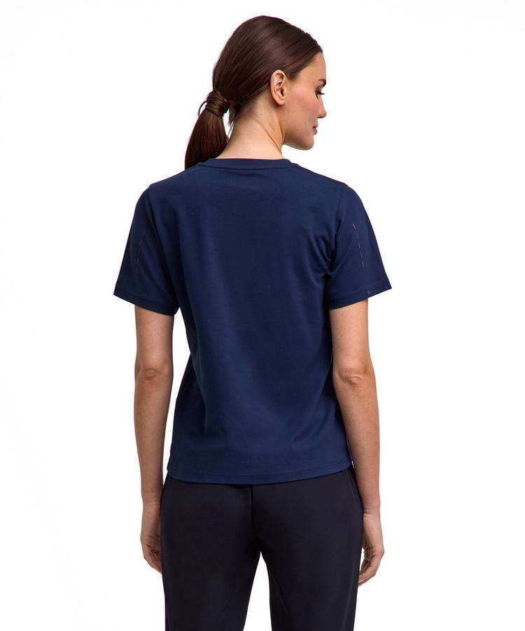 Falke Falke TK Tee Graphic w T-Shirt Damen - space blue (6116) - 0 | SportScheck