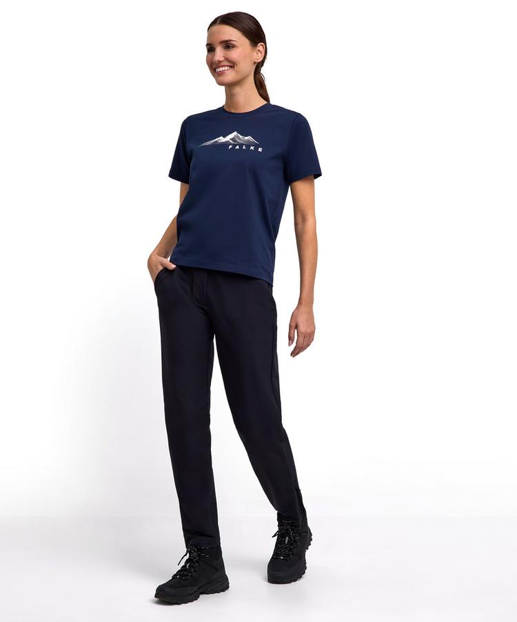 Falke Falke TK Tee Graphic w T-Shirt Damen - space blue (6116) - 1 | SportScheck
