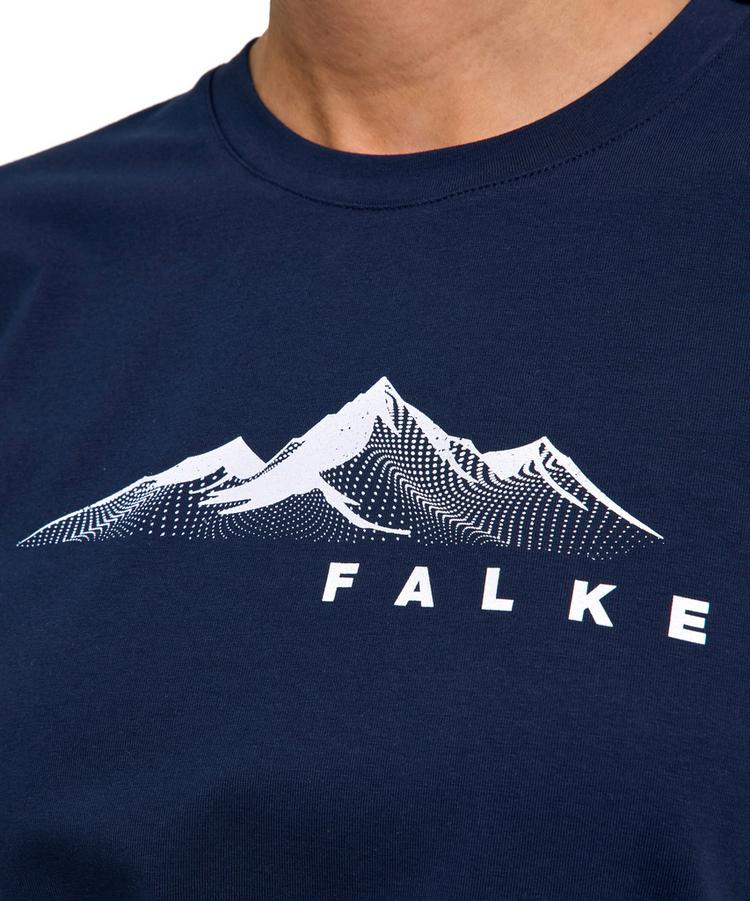Falke Falke TK Tee Graphic w T-Shirt Damen - space blue (6116) - 2 | SportScheck