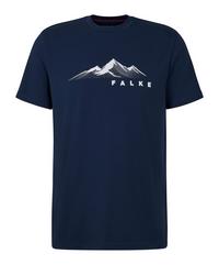 Falke TK Tee Graphic m T-Shirt Herren - space blue (6116)