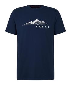 Falke TK Tee Graphic m T-Shirt Herren space blue (6116)