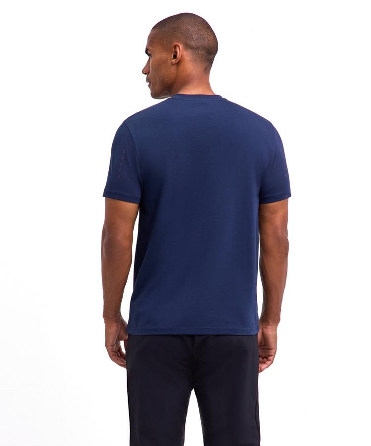 Falke Falke TK Tee Graphic m T-Shirt Herren - space blue (6116) - 0 | SportScheck