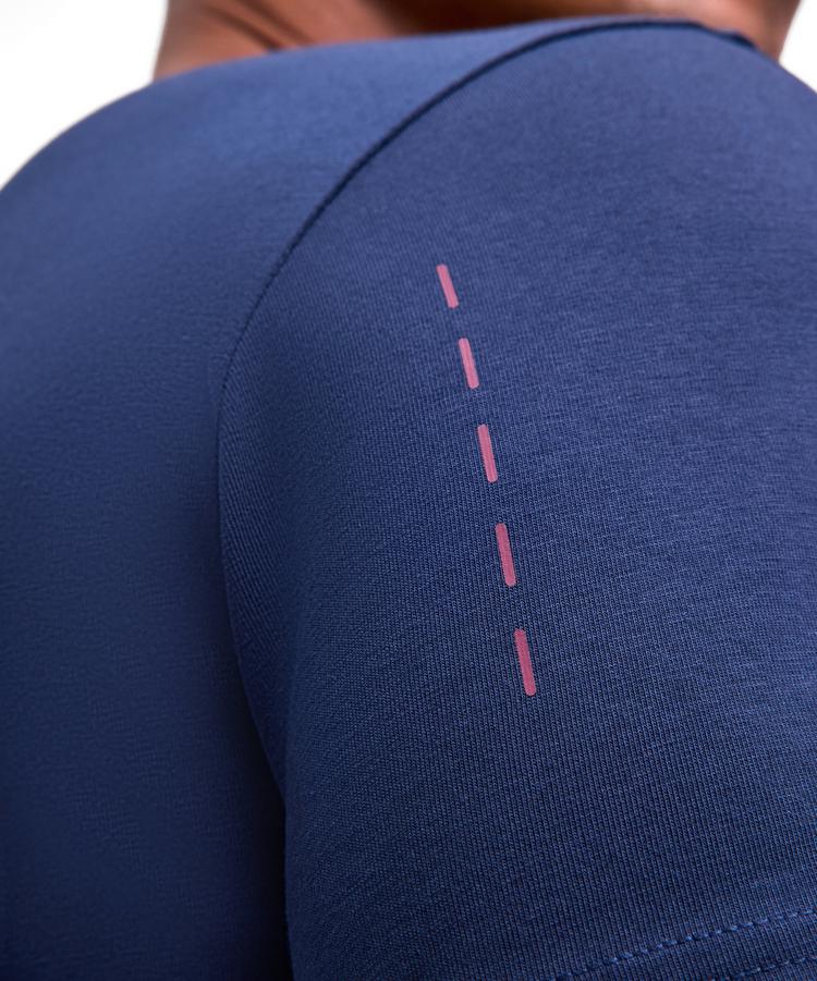 Falke Falke TK Tee Graphic m T-Shirt Herren - space blue (6116) - 3 | SportScheck