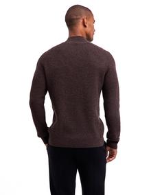 Rückansicht von Falke Strickpullover Herren buckeye mel. (5046)