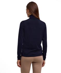 Rückansicht von Falke Strickpullover Damen night sky (6437)
