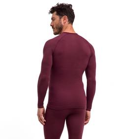 Rückansicht von Falke Funktionsshirt Herren barolo (8526)