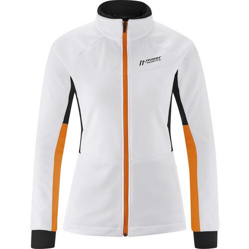Rückansicht von Maier Sports Venabu Softshelljacke Damen Weiß