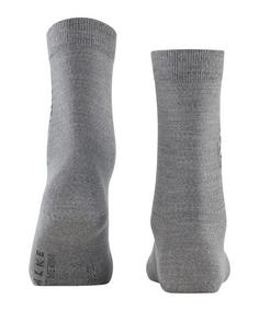 Rückansicht von Falke Freizeitsocken Damen light grey mel. (3830)