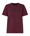 Falke TK Tee Graphic w T-Shirt Damen - barolo (8526)