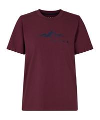 Falke TK Tee Graphic w T-Shirt Damen - barolo (8526)